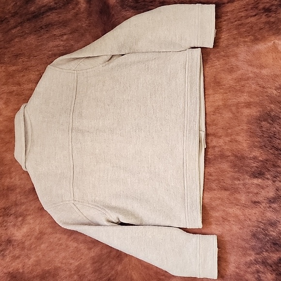 Hunter Light Tan Wool Jacket - Picture 3 of 7